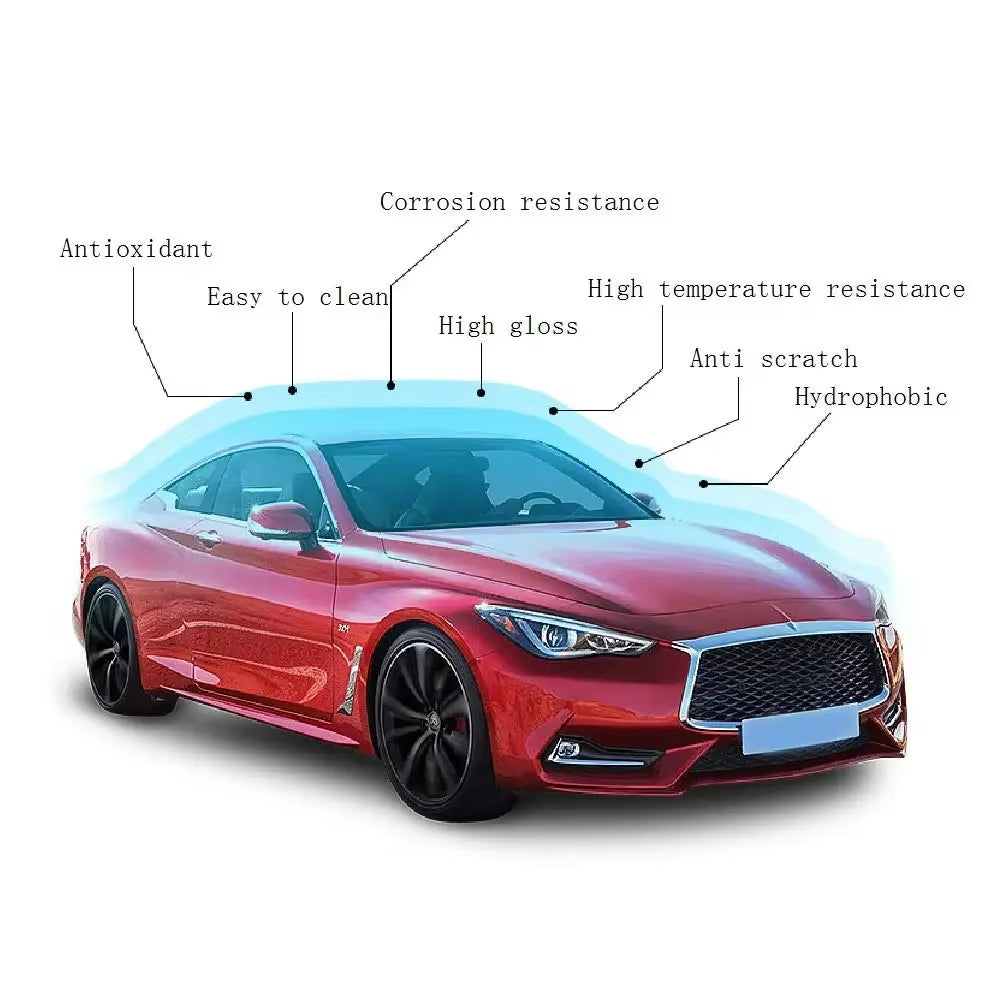 Greyghost Ceramic Coating for Cars Mr Fix 9H Nano Coating Ceramic Car Coating Hydrophobic Car Paint Protection anti Scratch