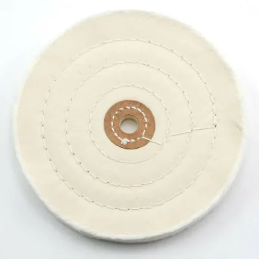 150/200Mm Wheels Buffing Polishing Wheel Cotton Lint Cloth Buffing Wheel Power Angle Bench Grinder Tool Polishing Disc Polisher