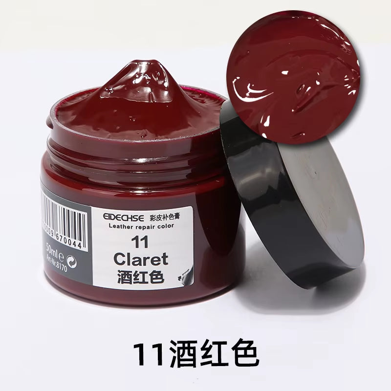 Leather Repair Gel Colorful Car Repair Scratches Cracks Home&Car Seat Leather Complementary Refurbishing Cream Repair Paste