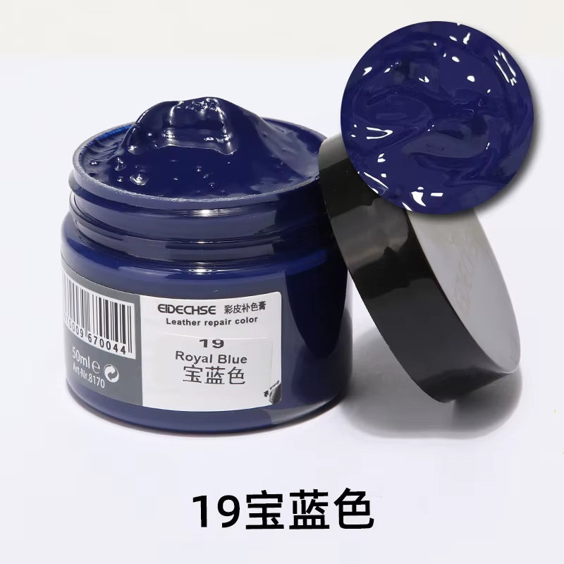 Leather Repair Gel Colorful Car Repair Scratches Cracks Home&Car Seat Leather Complementary Refurbishing Cream Repair Paste