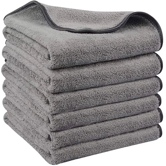 Thick Microfiber Car Drying Towels Ultra Absorbent Car Wash Cleaning Auto Detailing Towels Microfiber Cleaning Cloths