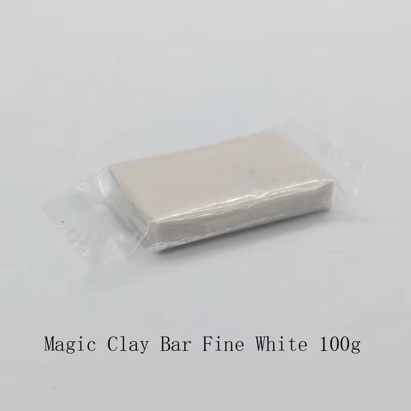 Magic Clay Bar Fine Detailing Tools White 100G Rust Remover Car Washing Clay Paint Cleaning Bar