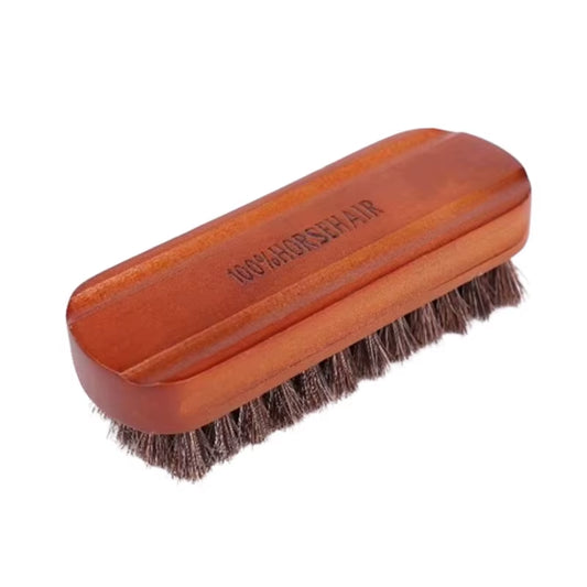 Car Interior Detailing Tool for Car Cleaning and Washing Soft Horsehair Leather Cleaning Brush Genuine Horsehair Detailing Brush