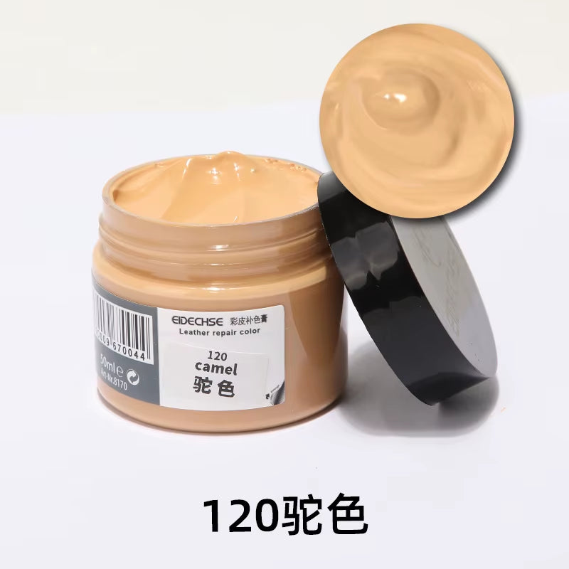 Leather Repair Gel Colorful Car Repair Scratches Cracks Home&Car Seat Leather Complementary Refurbishing Cream Repair Paste