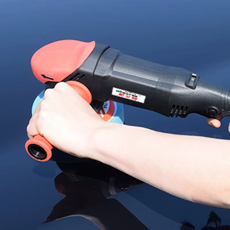 Professional Power Tools Polisher Eccentric Orbital 220V Eccentricity 6-Speed Adjustment Automotive Polishing Machine