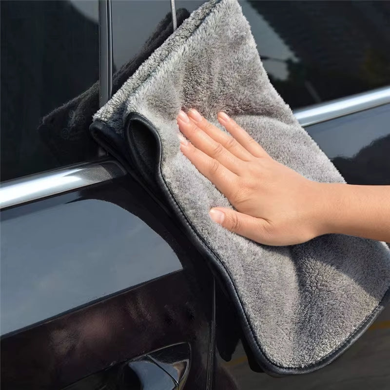 Thick Microfiber Car Drying Towels Ultra Absorbent Car Wash Cleaning Auto Detailing Towels Microfiber Cleaning Cloths