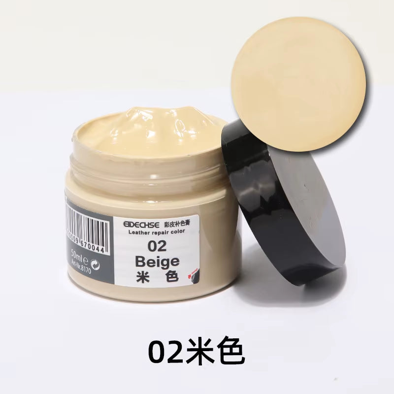 Leather Repair Gel Colorful Car Repair Scratches Cracks Home&Car Seat Leather Complementary Refurbishing Cream Repair Paste